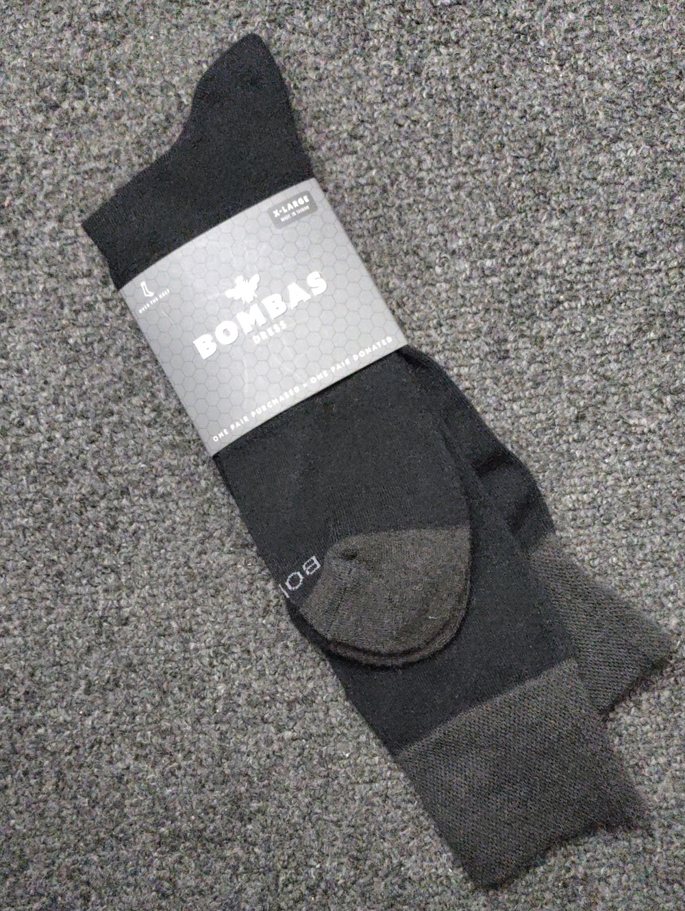 Bombas Men's Crew Socks - Black
